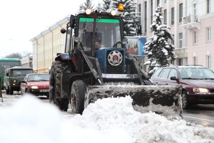 Минск. Снегоуборочная техника.