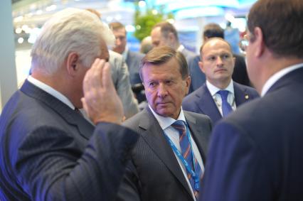 Петербургский Международный экономический форум - 2012. На снимке: председатель Совета директоров ОАО `Газпром` Виктор Зубков