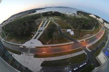 Остров Русский. Университетский городок.