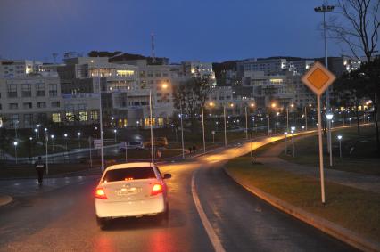 Остров Русский. Университетский городок.