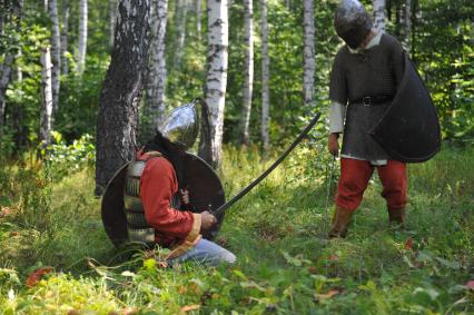 2-й  фестиваль `Сбор русских дружин` в Зарайске