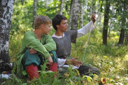 2-й  фестиваль `Сбор русских дружин` в Зарайске