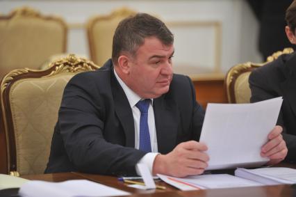 Министр обороны РФ Анатолий Сердюков.