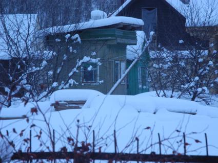 Поселок `Белые Столбы`. Дом актера Жерара Депардье.