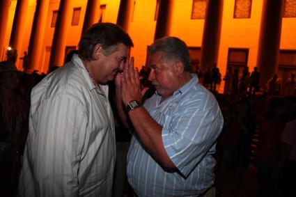 Диск57. \"Кинотавр\" 2010 год. На снимке: актер Стоянов Юрий и режиссер Гусман Юлий