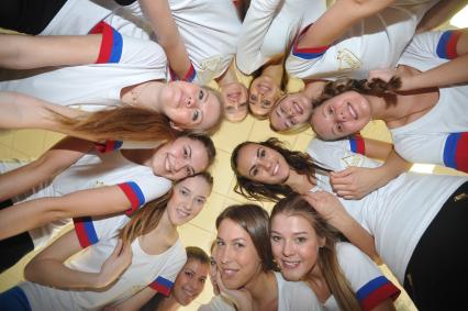 Подготовка финала шоу`Мисс Россия 2013`. На снимке: участницы конкурса