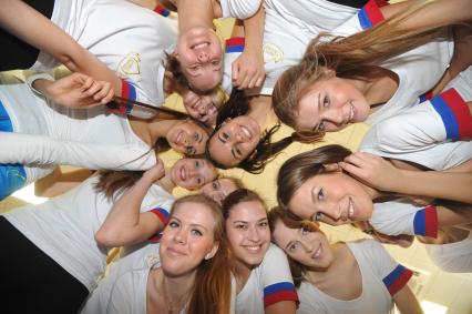 Подготовка финала шоу`Мисс Россия 2013`. На снимке: участницы конкурса