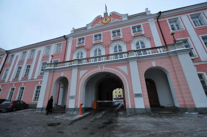 Здание Эстонского парламента. Бывший губернаторский дворец (дворец Тоомпеа).