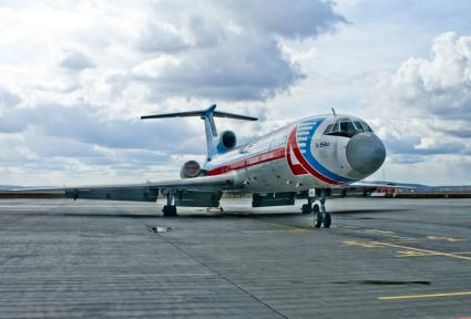 ТУ-154 б2 авиакомпании `Уральские Авиалинии Ural Airlines`.