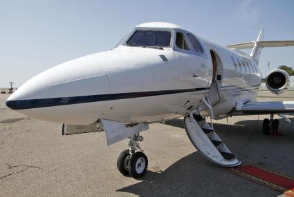 Пассажирский самолет Hawker Siddeley HS-125-700 (аэротакси-аэролимузин).