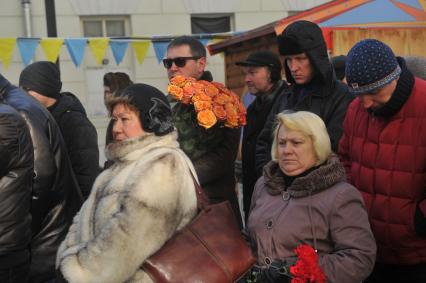 МХТ им. Чехова. Церемония прощания с актером Андрем Паниным.