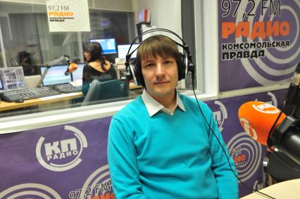ИД `Комсомольская правда`. Певец, актёр, телеведущий, композитор и поэт- песенник Сергей Переверзев.