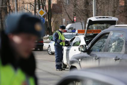 Сотрудники гибдд Калининграда проводят акцию трезвый водитель.