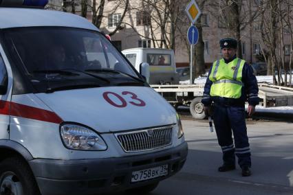 Сотрудники гибдд Калининграда проводят акцию трезвый водитель.