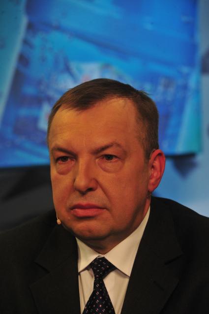 Телевидение `Комсомольская правда`. На снимке: кандидат медицинских наук, представитель компании СЗН Сергей Яковлев.