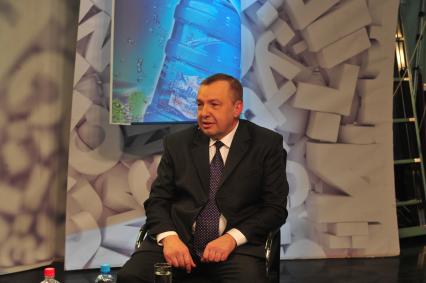 Телевидение `Комсомольская правда`. На снимке: кандидат медицинских наук, представитель компании СЗН Сергей Яковлев.