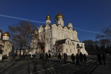 Московский Кремль. На снимке: Софийский собор.