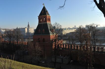 Московский Кремль. На снимке: Набатная башня