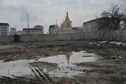 Грозный. На снимке: православный храм.