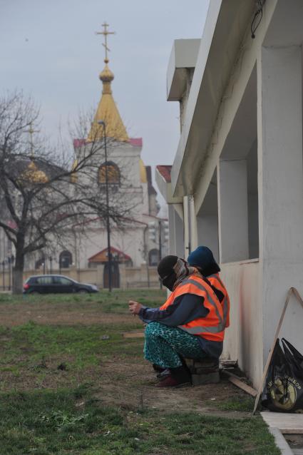 Грозный. На снимке: православный храм.