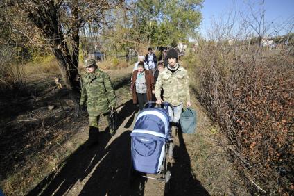 Оренбургская область. Донгузский испытательный военый полигон, где произошел взрыв боеприпасов.