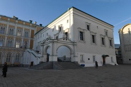 Московский Кремль. На снимке: грановитая палата