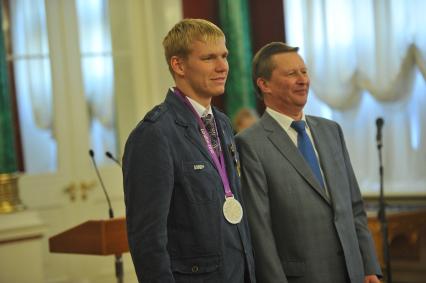 Встреча с победителями и призерами Паралимпийских игр в Лондоне. На снимке:  глава администрации президента РФ Сергей Иванов.