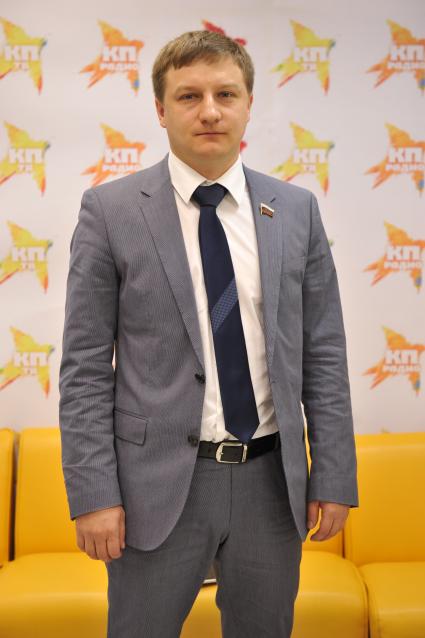 Телевидение `Комсомольская правда`. На снимке: депутат Государственной думы РФ Илья Корсунов.