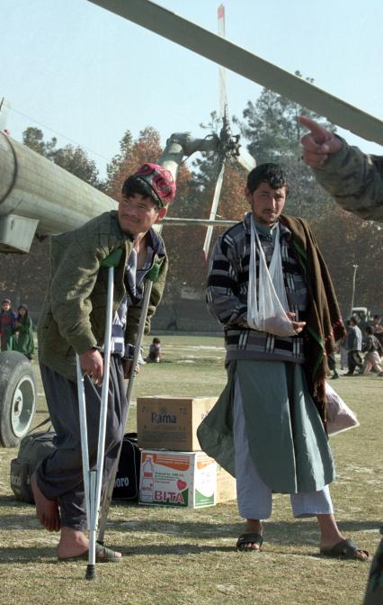 Афганистан. Кундуз. Гражданская война с 2001 года - война НАТО. Местные жители.