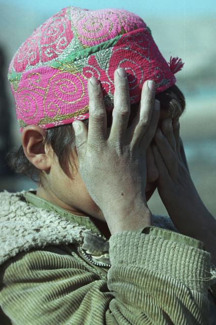 Афганистан. Кундуз. Гражданская война с 2001 года - война НАТО. Лагерь беженцев.