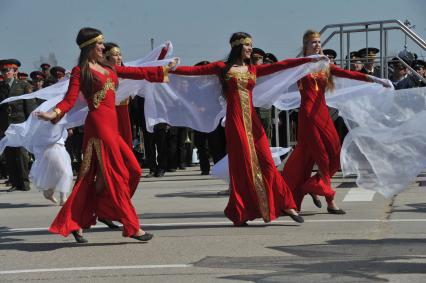 Полигон Алабино. Репетиция парада Победы. На снимке: концерт.