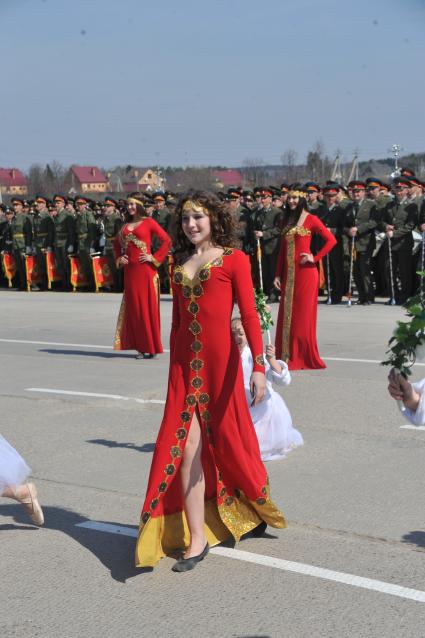 Полигон Алабино. Репетиция парада Победы. На снимке: концерт.