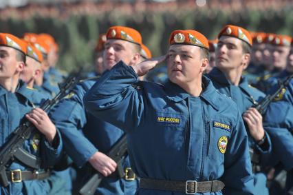 Полигон Алабино. Репетиция парада Победы.