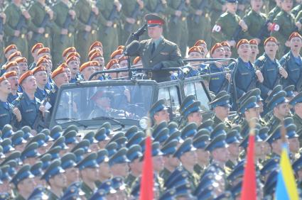 Полигон Алабино. Репетиция парада Победы.