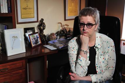 Писательница Татьяна Устинова.