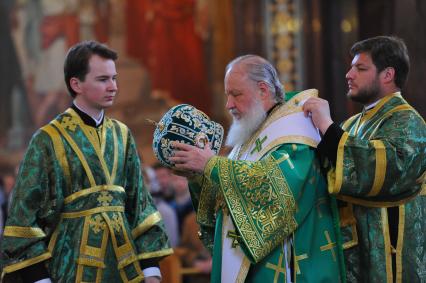 Вербное Воскресенье. Храм Христа Спаителя