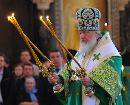 Вербное Воскресенье. Храм Христа Спаителя