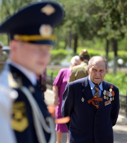 Чествование ветеранов южного округа города Оренбурга.