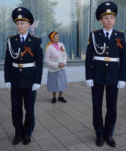 Чествование ветеранов южного округа города Оренбурга.