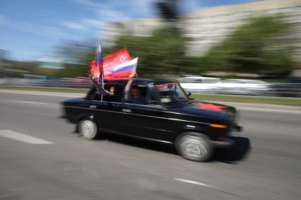 Ставрополь. Автопробег посвященный Дню Победы