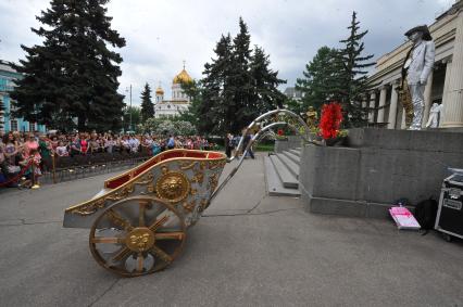 ГМИИ им. А. С. Пушкина. Акция `\'Ночь в музее 2013`.