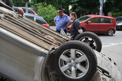 ДТП. Угол Красноармейской и Семенова ул..