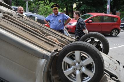 ДТП. Угол Красноармейской и Семенова ул..