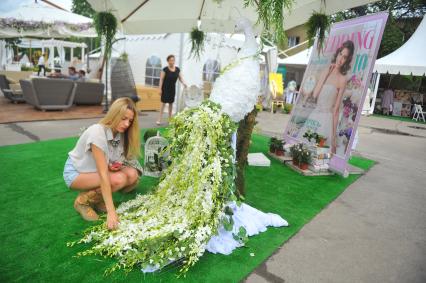 `Flower show 2013` - фестиваль садов и цветов в Парке Горького.