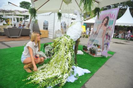 `Flower show 2013` - фестиваль садов и цветов в Парке Горького.