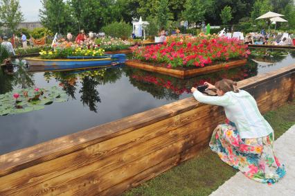 `Flower show 2013` - фестиваль садов и цветов в Парке Горького.