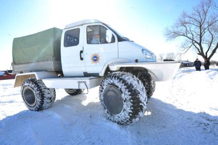 Болотоход ГАЗ.