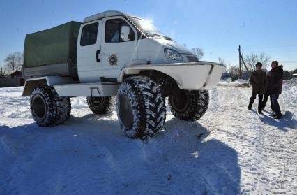 Болотоход ГАЗ.