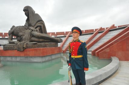 День памяти и скорби. Церемония открытия Федерального военного мемориального кладбища (ФВМК) в Мытищинском районе МО.