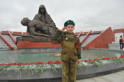 День памяти и скорби. Церемония открытия Федерального военного мемориального кладбища (ФВМК) в Мытищинском районе МО.